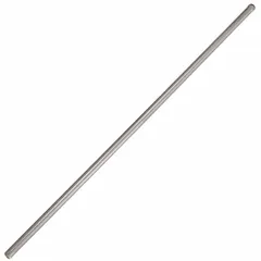 Stirring Rod: Round, Clear Glass, 152.4 mm Overall Lg, 5 mm Dia, Autoclavable