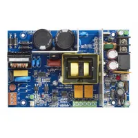 Steel-enclosed power supply board accepting 12/24V input. Designed for access control and security installations to power electric locks, controllers, and other low-voltage devices in commercial or industrial settings
