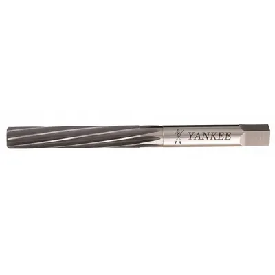 YANKEE Left-Hand Spiral-Flute Hand Reamer 1/16 in, High Speed Steel - Left-Hand Spiral-Flute Hand Reamers
