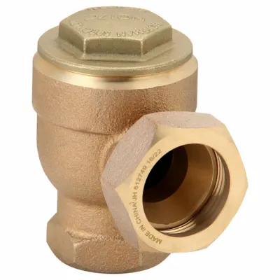 BELL & GOSSETT Brass Angle Thermostatic Steam Trap - Brass Angle Thermostatic Steam Traps
