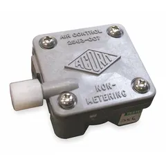 Servomotor constructed of Noryl material in black finish. Includes lockwasher. Designed for use with Air-Trol® series institutional toilet systems to control pneumatic flushing operations in commercial restroom applications.