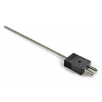DAYTON Thermocouple Probe: -346°F to 2,193°F /-210°C to 1,200°C, Type J, Rounded Tip, 6 in Probe Lg (MPN 36GL11)