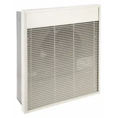 DAYTON Recessed Electric Wall-Mount Heater: 2000 W/4000 W, 208V AC, Single Phase, 208V AC, 1-phase. Key specifications — Grille Color: White; Programming Capability: Non-Programmable; Wattage Output: 2000 W/4000 W; Voltage, Phase: 208V AC, 1-phase; Rough-In Dimensions - H x W x D: 18-1/4 in x 14-3/8 in x 3-7/8 in; Nominal Voltage - HVAC: 208V AC; Brand: DAYTON; Phase: Single.