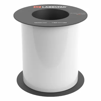 CREATIVE SAFETY SUPPLY LabelTac Thermal Transfer Continuous Label Roll - LabelTac Thermal Transfer Continuous Label Rolls