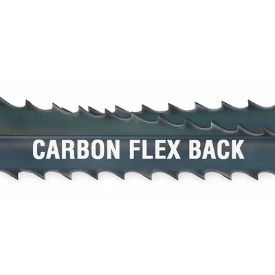 MORSE Band Saw Blade: Carbon Steel, 6 ft 1 in, Flex Back - Wood-Cutting Blades for Curved Cuts