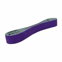 3M CUBITRON II Sanding Belt: 2 in W x 118 in L, Ceramic, 36 Grit, YF Wt Polyester Backing, 1184F