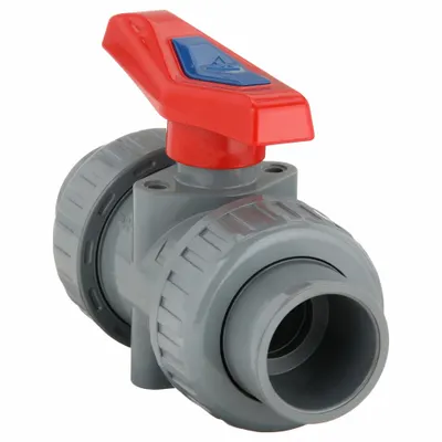 OEM Manual Two-Way Ball Valve: 1 1/4 in Size - CPVC Ball Valves