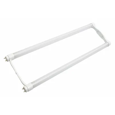 GE LAMPS U-Shaped LED Bulb: T8, Medium Bi-Pin (G13), 6 in U-Bend Leg Spacing - LED Plug & Play (UL Type A) U-Bend Lamps