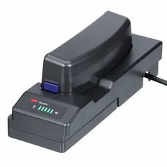The 3M TR-342N is a battery charger designed for use with 3M TR-Series powered air respirators (PAPR). It recharges compatible batteries to maintain readiness for respiratory protection applications in industrial environments.