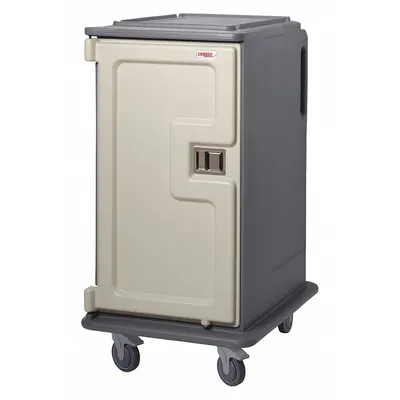 CAMBRO Meal Delivery Cart: 16 Trays, Non-Pass-Through, 1 Doors, Polyethylene - Polyethylene Meal Delivery Carts