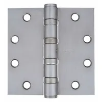 This full mortise butt hinge from BEST is constructed from steel and features a 2-inch leaf width. It incorporates ball bearings for smooth operation and a non-removable pin for security. Suitable for heavy commercial or industrial doors requiring permanent installation