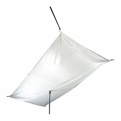 PIG Leak Diverter Tarp Kit: 10 ft Lg, 5 ft Wd, Straps Leak Diverter Mounting - Under the Ceiling Leak Diverters