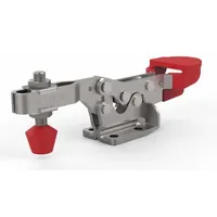 DE-STA-CO Toggle Clamp: Locking Horizontal Handle, Flange Base Mounting, 2.69 in Arm Lg, Locking (MPN 225-UR)