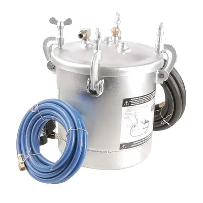 SPEEDAIRE Paint Pressure Tank, 2.5 gal, Steel, 50 psi Max - Paint Pressure Tanks