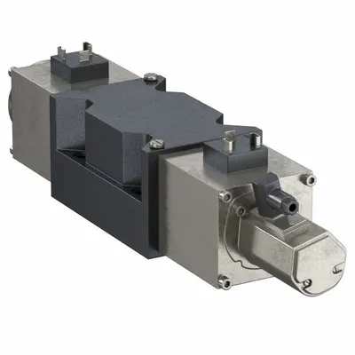 VICKERS Hydraulic Directional Valve: 13.2 gpm Max Flow Rate, D03 NFPA Size, Three Positions - Proportional Directional Control Valves with Feedback