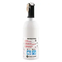 FIRST ALERT Fire Extinguisher: 1.4 lb Extinguisher Capacity, 5B:C, Sodium Bicarbonate, KITCHEN5