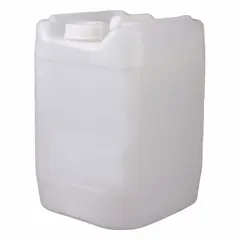 Rectangular Carboy, 5 gal, HDPE, Screw On Cap, Unlined, 258.57 mm x 283.46 mm x 360.93 mm