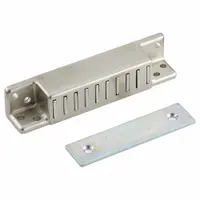 This magnetic catch holds cabinet or enclosure doors closed with a push-to-close action and requires a pull to open. Constructed of steel, it measures 1 in in height and 4 1/8 in in width. Suitable for use on industrial panels, electrical enclosures, and machinery access doors