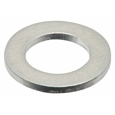 SUR-R Oil Drain Plug Gaskets, 10 PK, Aluminum, 14.5 mm ID, Silver