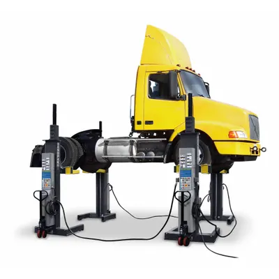BENDPAK Vehicle Lift: 72,000 lb Load Capacity, 71 1/2 in Max Lift Ht, 1 in Min Lift Ht - Mobile Column Lifts