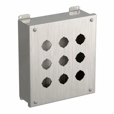 HAMMOND 1435SSK Enclosure for 30mm Operators - Enclosures for 30mm Operators