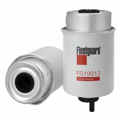 FLEETGUARD Automotive Fuel Filter: 14 in Overall Lg, 3 1/4 in Outside Dia - Can-Type Fuel/Water Separators