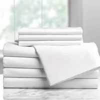 MARTEX Pillowcase: Std, 30 in Overall Lg, 20 in Overall Wd, T200, Fresh White, 3 in PIllow Hem Size (MPN 1A29681)