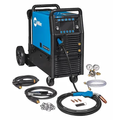 MILLER ELECTRIC Multiprocess Welder: Multimatic 255, DC - Miller Multimatic