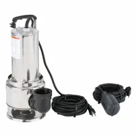 DAYTON Effluent Pump: 1/2 hp, 120V AC, Single Phase, 85 gpm Flow Rate @ 10' of Head, 36 ft Max. Head