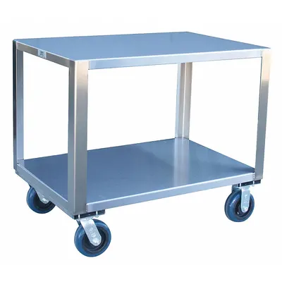 OEM Work Table: Fixed Ht - Stainless-Steel-Top Mobile Worktables