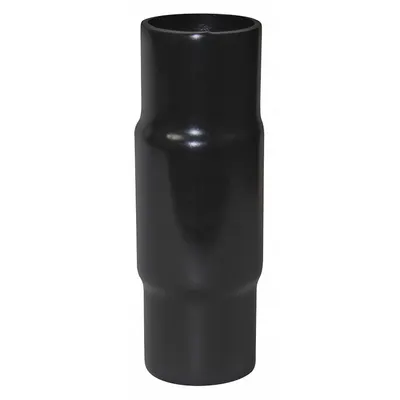 CALBOND Rigid Coupling, 1 in Trade Size, Steel, PVC Coated, Black - Rigid Couplings