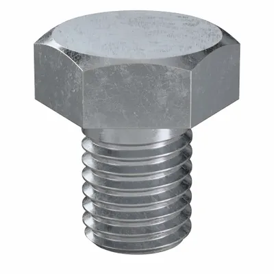 LINDSTROM Hex Head Cap Screw: Steel, Class 8.8, Zinc Plated, M12, Metric, 16 mm lg - Class 8.8 Steel Hex Head Cap Screws