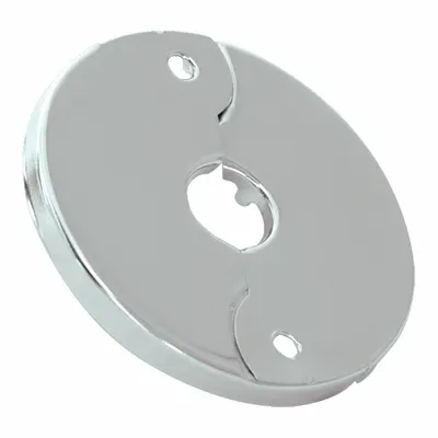 OEM Floor and Ceiling Plate: ABS, 3/4 in Fits Pipe Size - Split-Flange Escutcheons