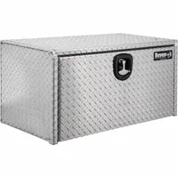 BUYERS PRODUCTS Underbody: Underbody Truck Box, Single Drop-Down Door Door, 18 in Overall Dp, Silver (MPN 1735116)