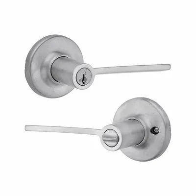 KWIKSET 405LRL-RDT-26D-SMT-6AL-RCS Office Lever Lockset, Chrome, ADA Compliant - Office Lever Locksets