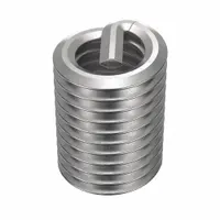 HELI-COIL Helical Insert: Tanged Tang Style, Screw-Locking, #10-32 Thread Size, 100 PK (MPN A3591-3CNW380)