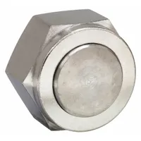 PARKER Compression Fitting Plug: 3/4 in OD Fitting Size, Compression, Stainless Steel (MPN 12BLP12-316)