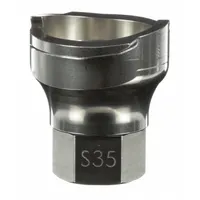 3M Spray Gun Cup Adapter: Spray Gun Adapter, Adapters for Spray Gun Cups, PPS, Stainless Steel, S35 (MPN 26130)