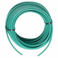 EAGLE BELTING Round Belt: Green, 7 mm Dia, For 63 mm Min Pulley Dia, 100 ft Overall Lg, Solid, Rough (MPN 4905307)