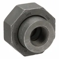 ANVIL Metal Pipe Straight: 1 in x 1 in, Female NPT Threaded x Female NPT Threaded, Steel, Class 6000 (MPN 0361521206)