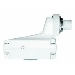 Passive infrared (PIR) occupancy sensor for automatic lighting control in commercial spaces. Hard-wired unit mounts via 1/2" hub, operates at 120 to 277V AC, and switches fluorescent, incandescent, and LED loads up to 800W at 120V AC. Detects motion to turn lights on and off after a set time-out.