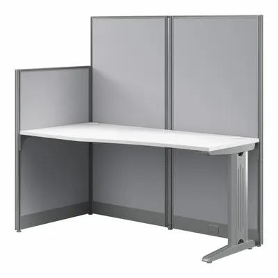 BUSH BUSINESS FURNITURE Office Cubicle with Privacy Panels - Office Cubicles with Privacy Panels