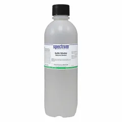 Liquid pH buffer with a certified value of pH 1.68 ±0.01 at 25°C. Supplied in a 1 L plastic bottle. Lab grade. Used for calibrating pH meters and verifying electrode accuracy in acidic measurement ranges.