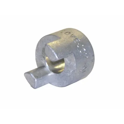 LOVEJOY Jaw Coupling Hub: AL050 Coupling Size, 1 5/64 in Outside Dia - General Purpose Straight Jaw Coupling Hubs