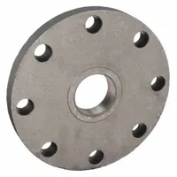 ANVIL Metal Pipe Flange: 3 1/2 in, Female NPT Threaded, Cast Iron, Flat Flange, Class 125 (MPN 0308009307)