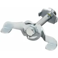 APPROVED VENDOR Caster Brake Kit: Side Pedal, Lock Not Included, For 3 in_4 in_5 in Wheel Dia