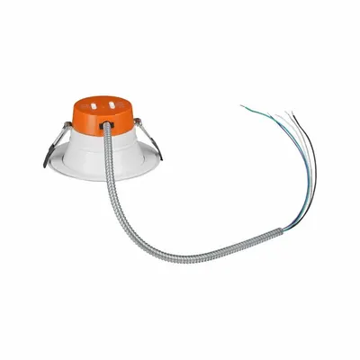 SYLVANIA Downlight: 8 in Dia, 1,850 lm_2,500 lm_3,000 lm, 2700K/3000K/3500K/4000K - Universal Trim Modules