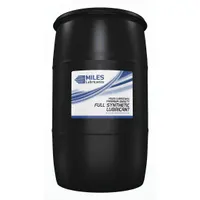 MILES LUBRICANTS Compressor Oil: 55 gal, Drum, 30 SAE Grade, 100 ISO Viscosity Grade, Food Grade (MPN MSF2004001)