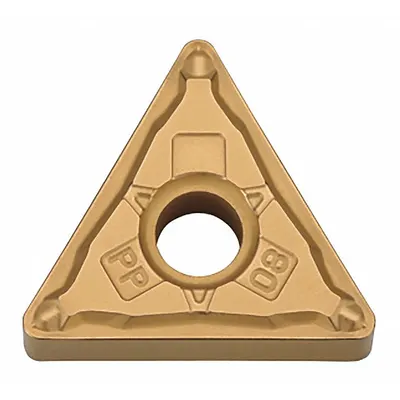 KYOCERA Triangle Turning Insert,TNMG,Carbide (MPN TNMG332PP CA530) - Triangle (T) Indexable Turning Inserts
