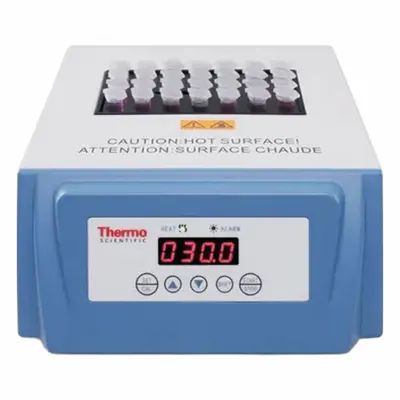 THERMO SCIENTIFIC Dry Bath: 12 1/2 in Overall Dp, 3 7/8 in Overall Ht, 7 7/8 in Overall Wd - Dry Baths
